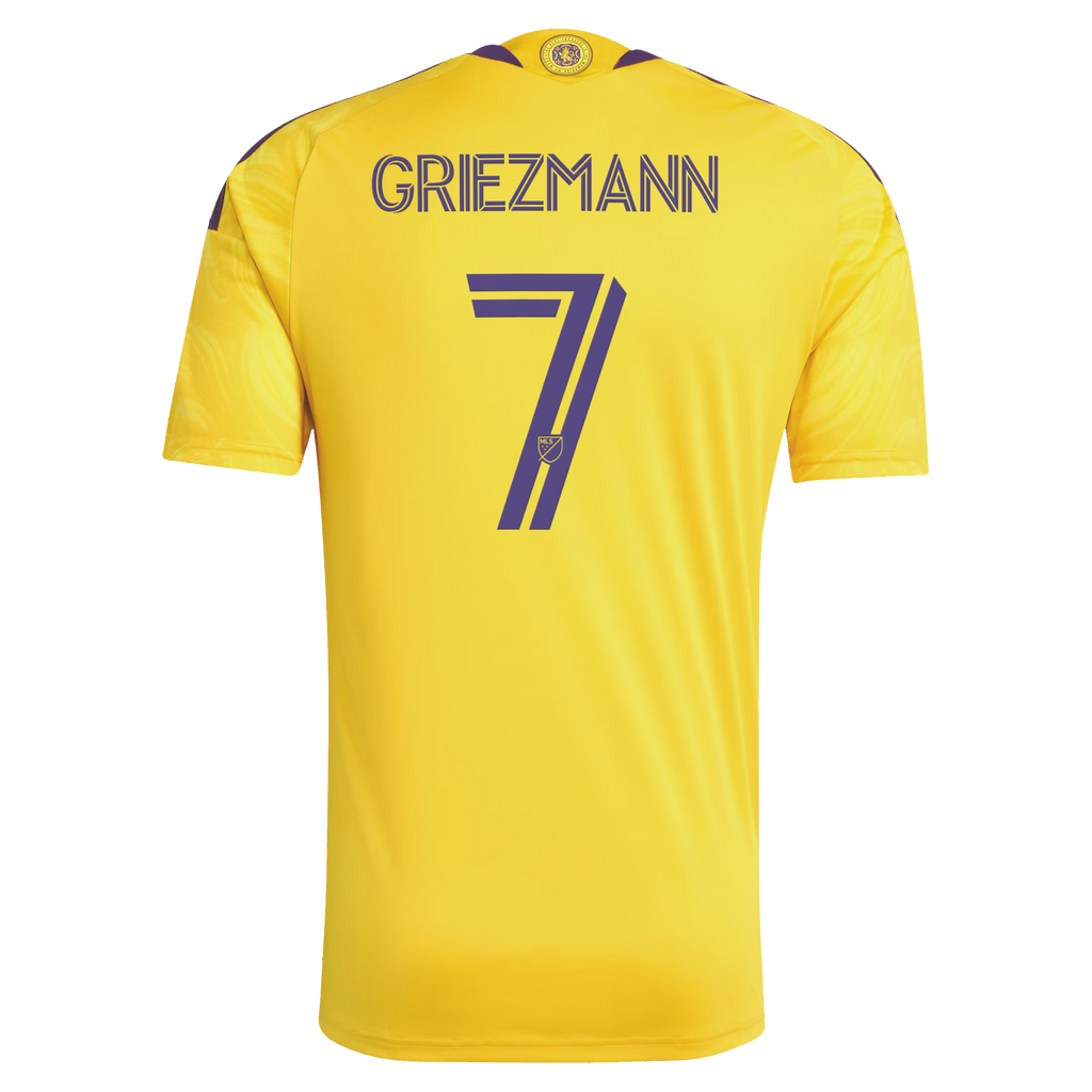 Antoine Griezmann Orlando City SC 2026 Sunken Treasure Kit Jersey - Yellow
