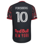 Emil Forsberg New York Red Bulls 2026 The Rooted Kit On-Field Patch Jersey - Black