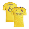 Robin Jansson Orlando City SC 2026 Sunken Treasure Kit Jersey - Gold