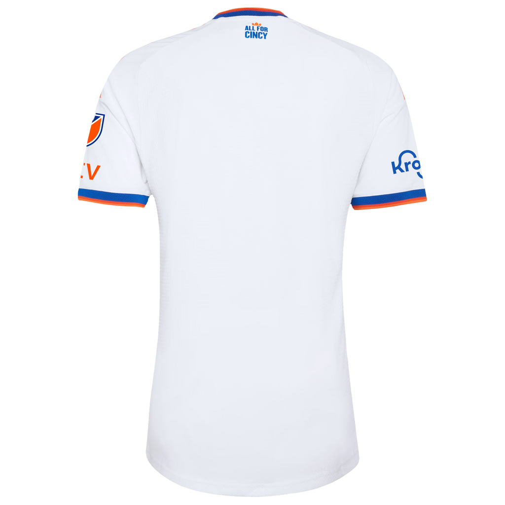 FC Cincinnati 2026 The Seven Hills Kit On-Field Patch Jersey - White