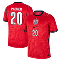 Cole Palmer England National Team 2026 Away Stadium Jersey - Red