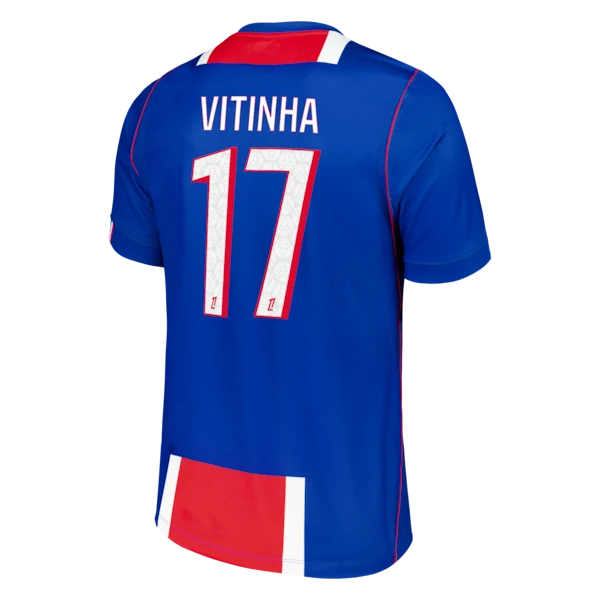 Vitinha Paris Saint-Germain 2026/27 Home Stadium Jersey Blue