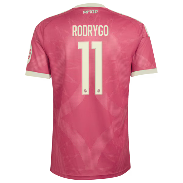 Rodrygo Real Madrid 2026/27 Third Jersey - Pink
