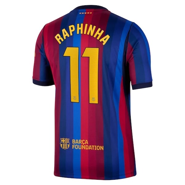 Raphinha Barcelona 2026/27 Home Stadium Jersey Red