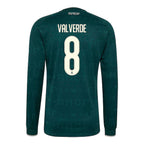 Federico Valverde Real Madrid 2026/27 Away Long Sleeve Jersey - Green