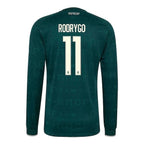 Rodrygo Real Madrid 2026/27 Away Long Sleeve Jersey - Green