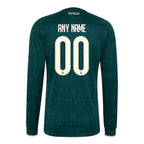 Real Madrid 2026/27 Away Custom Long Sleeve Jersey - Green