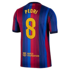 Pedri Barcelona 2026/27 Home Stadium Jersey Red