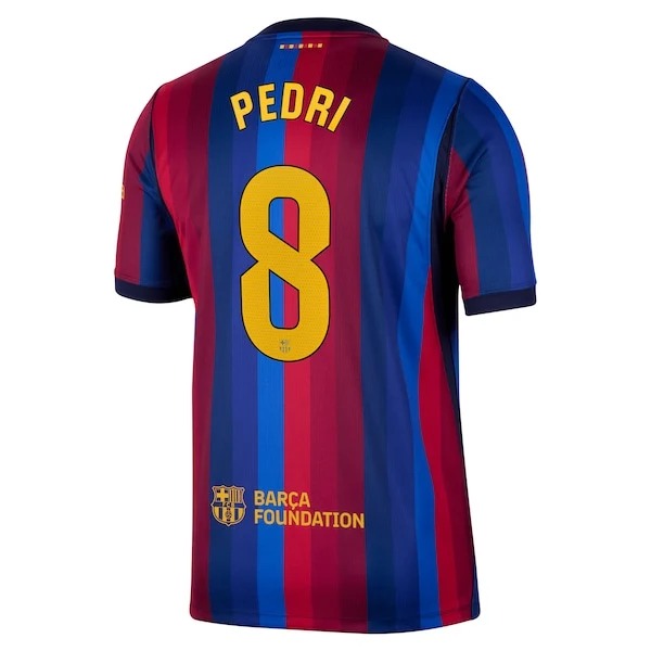 Pedri Barcelona 2026/27 Home Stadium Jersey Red