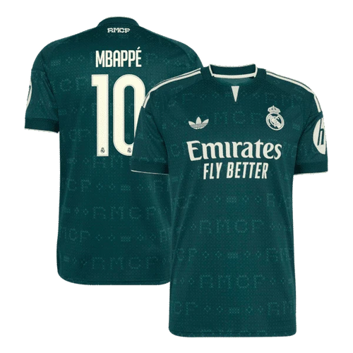 Kylian Mbappé Real Madrid 2026/27 Away Jersey - Green