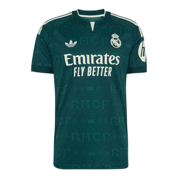 Kylian Mbappé Real Madrid 2026/27 Away Jersey - Green