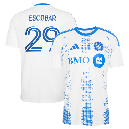 Franco Escobar CF Montreal 2026 The Procure Jersey  - White