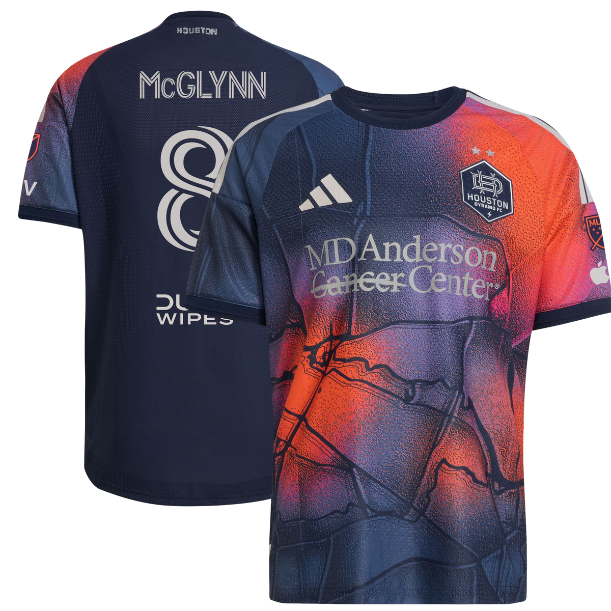 Jack McGlynn Houston Dynamo FC 2026 Mission Control On-Field Patch Jersey - Blue