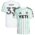 Owen Wolff Austin FC 2026 The Rooted Kit On-Field Patch Jersey - White