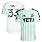 Owen Wolff Austin FC 2026 The Rooted Kit On-Field Patch Jersey - White