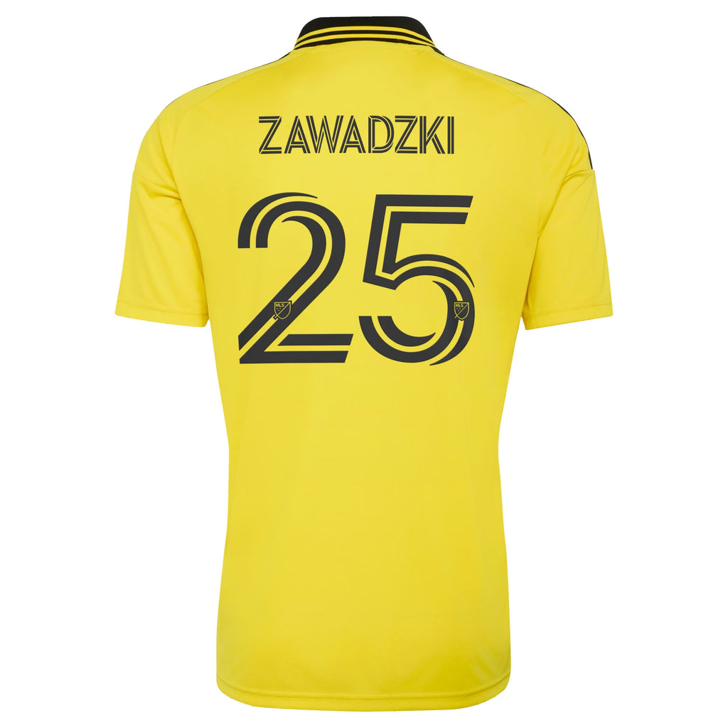 Sean Zawadzki Columbus Crew 2026 The Crafted for Excellence Kit Jersey - Yellow