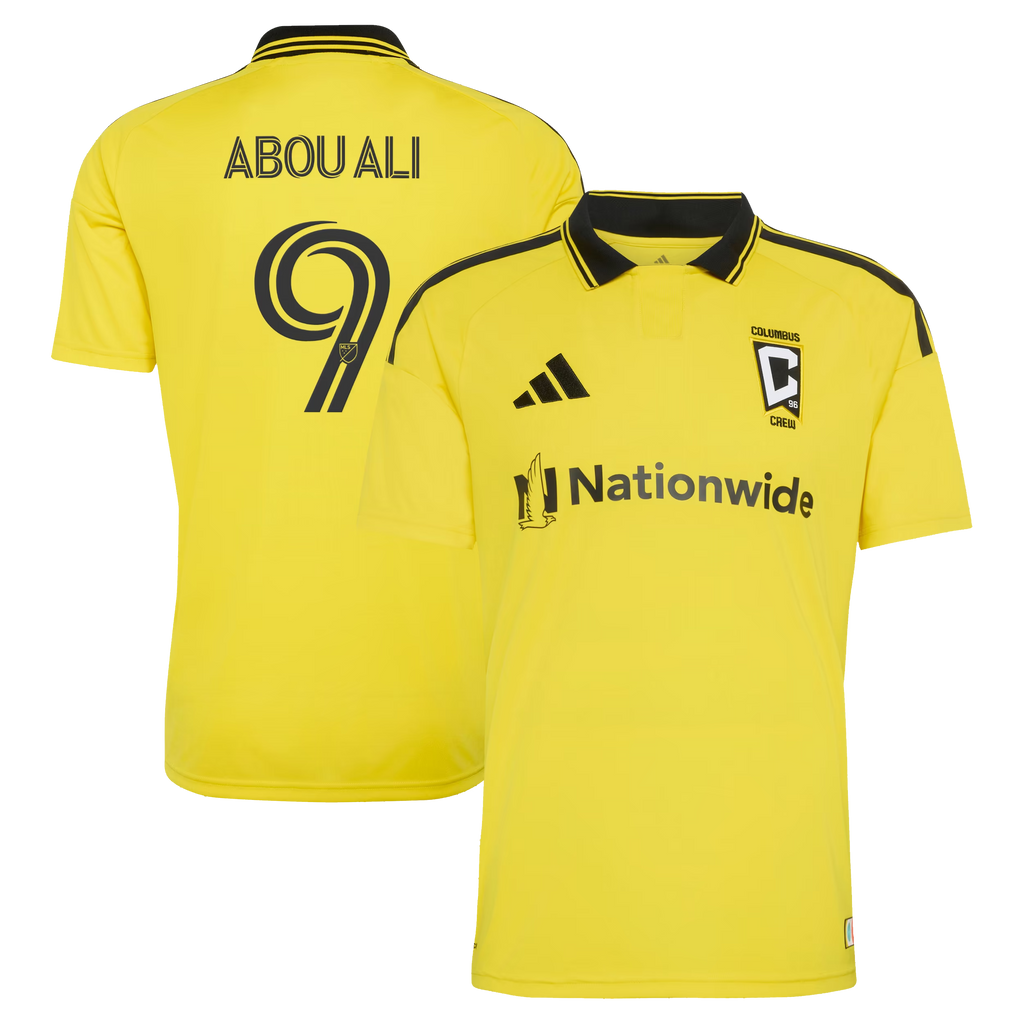 Wessam Abou Ali Columbus Crew 2026 The Crafted for Excellence Kit Jersey - Yellow