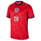 Cole Palmer England National Team 2026 Away Stadium Jersey - Red