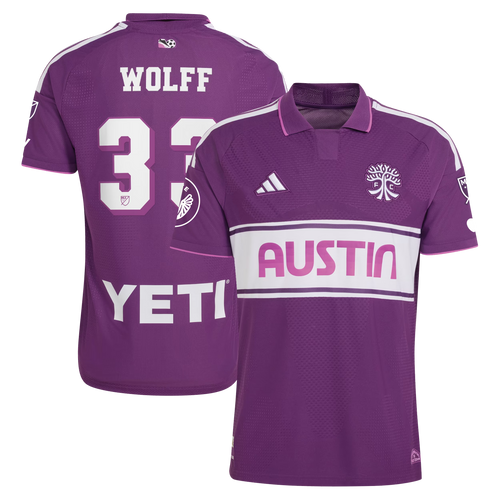 Owen Wolff Austin FC 2026 Archive On-Field Jersey - Purple