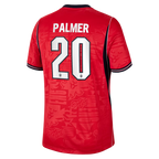 Cole Palmer England National Team 2026 Away Stadium Jersey - Red