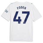 Phil Foden Manchester City 2026/27 Third Jersey - White