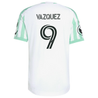 Brandon Vazquez Austin FC 2026 The Rooted Kit On-Field Patch Jersey - White