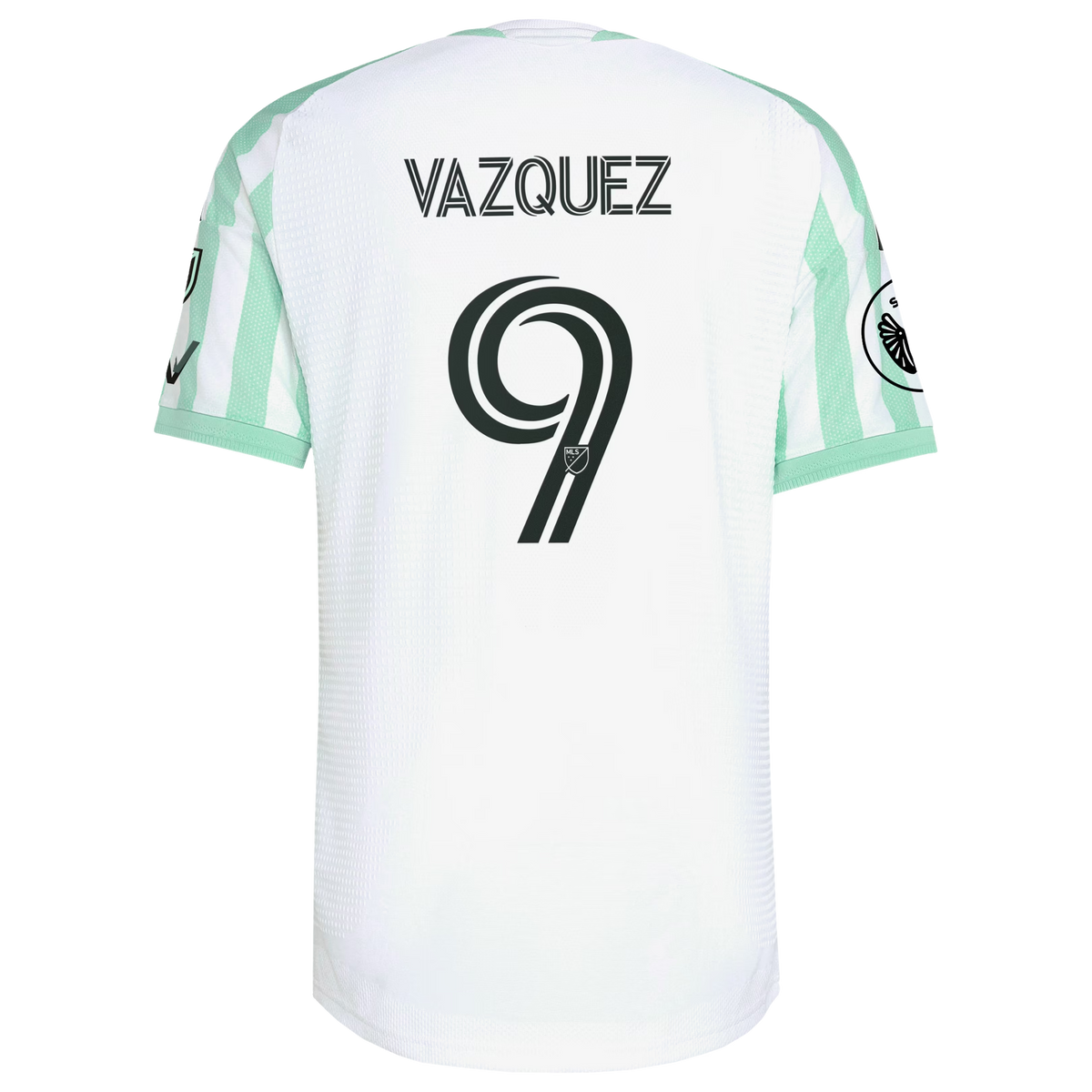 Brandon Vazquez Austin FC 2026 The Rooted Kit On-Field Patch Jersey - White