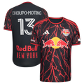Eric Maxim Choupo-Moting New York Red Bulla 2026 The Rooted Kit On-Field Patch Jersey - Black