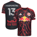 Eric Maxim Choupo-Moting New York Red Bulla 2026 The Rooted Kit On-Field Patch Jersey - Black