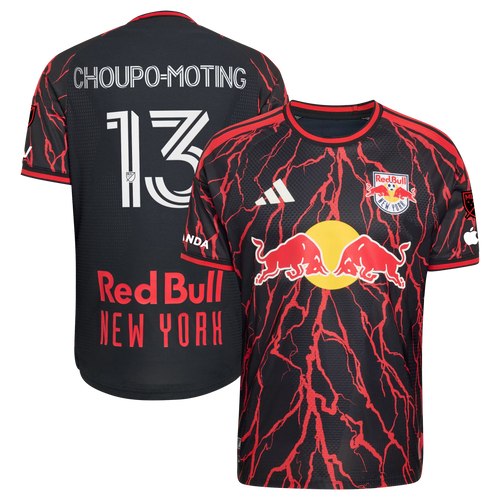 Eric Maxim Choupo-Moting New York Red Bulla 2026 The Rooted Kit On-Field Patch Jersey - Black