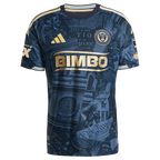 Milan Iloski Philadelphia Union 2026 1776 Kit On-Field Patch Jersey - Navy