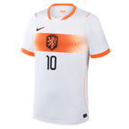 Memphis Depay Netherlands National Team  2026 Away Stadium Jersey - White