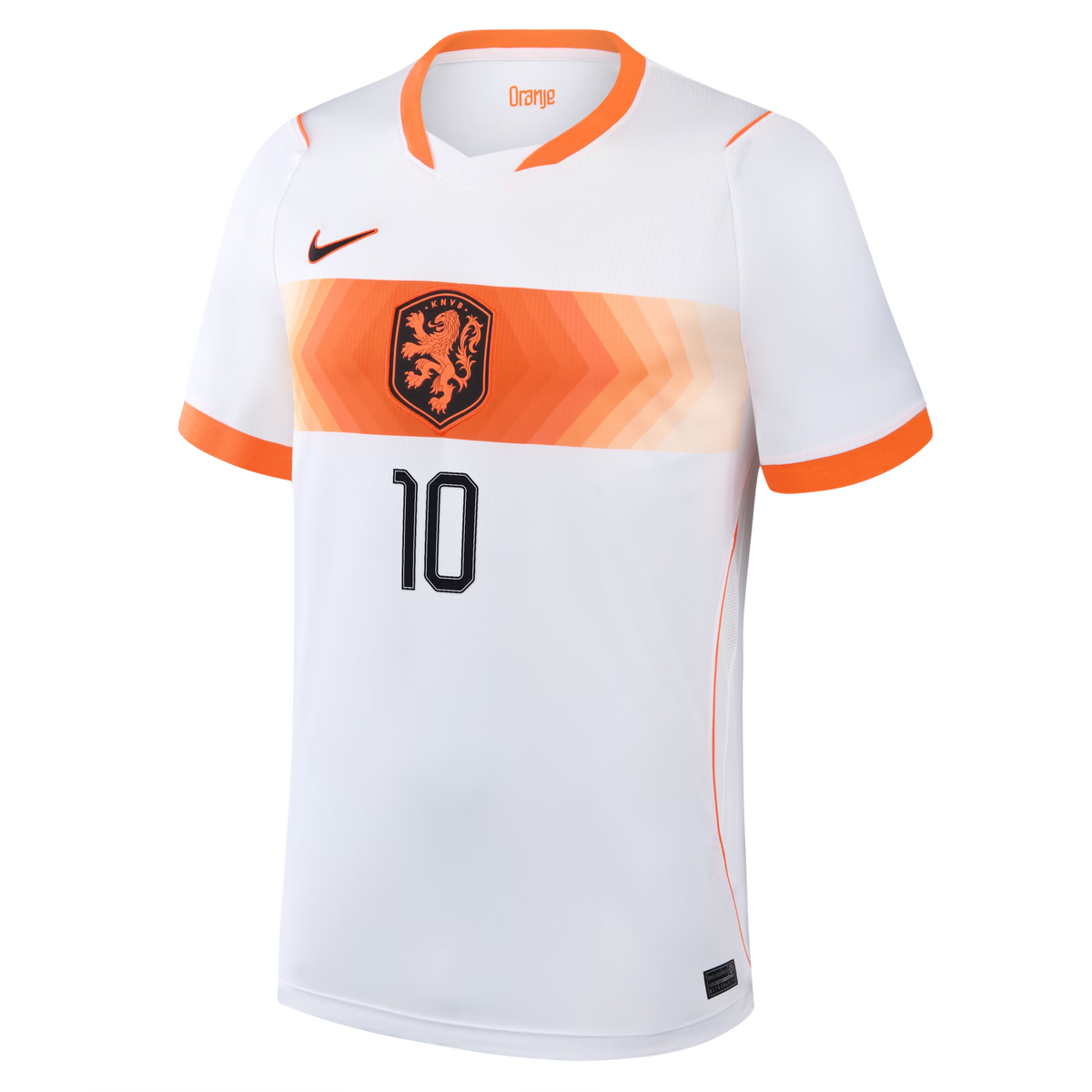 Memphis Depay Netherlands National Team  2026 Away Stadium Jersey - White