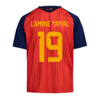 Lamine Yamal Spain National Team Youth 2026 FIFA World Cup Champions Jersey - Red