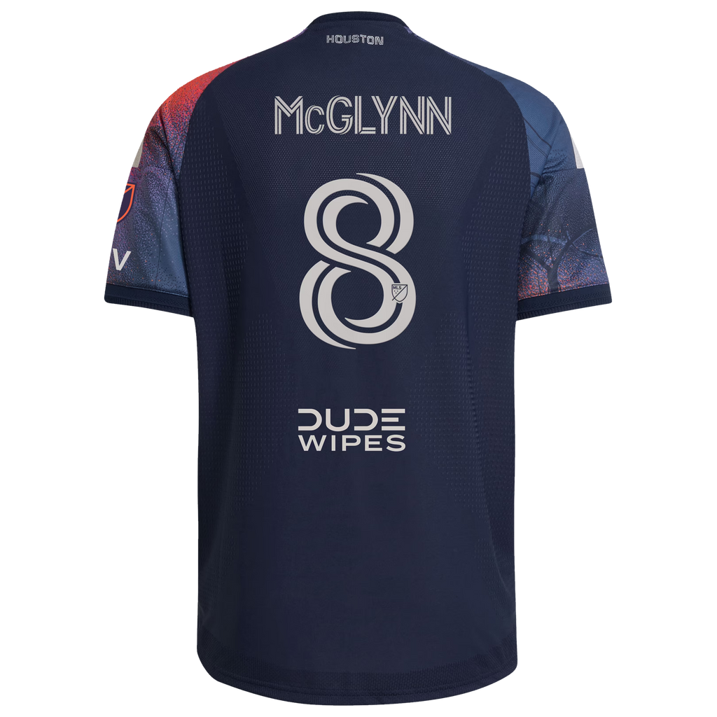 Jack McGlynn Houston Dynamo FC 2026 Mission Control On-Field Patch Jersey - Blue