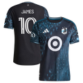 James Rodriguez Minnesota United FC 2026 The Decade Kit On-Field Patch Jersey - Black