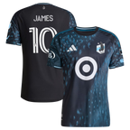 James Rodriguez Minnesota United FC 2026 The Decade Kit On-Field Patch Jersey - Black