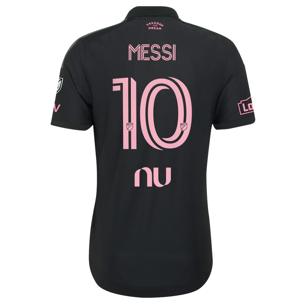 Messi Inter Miami CF Presagio On-Field Patch Jersey - Black