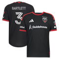 Lucas Bartlett D.C. United 2026 Black-and-Red Kit On-Field Patch Jersey - Black