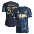 Quinn Sullivan Philadelphia Union 2026 1776 Kit On-Field Patch Jersey - Navy