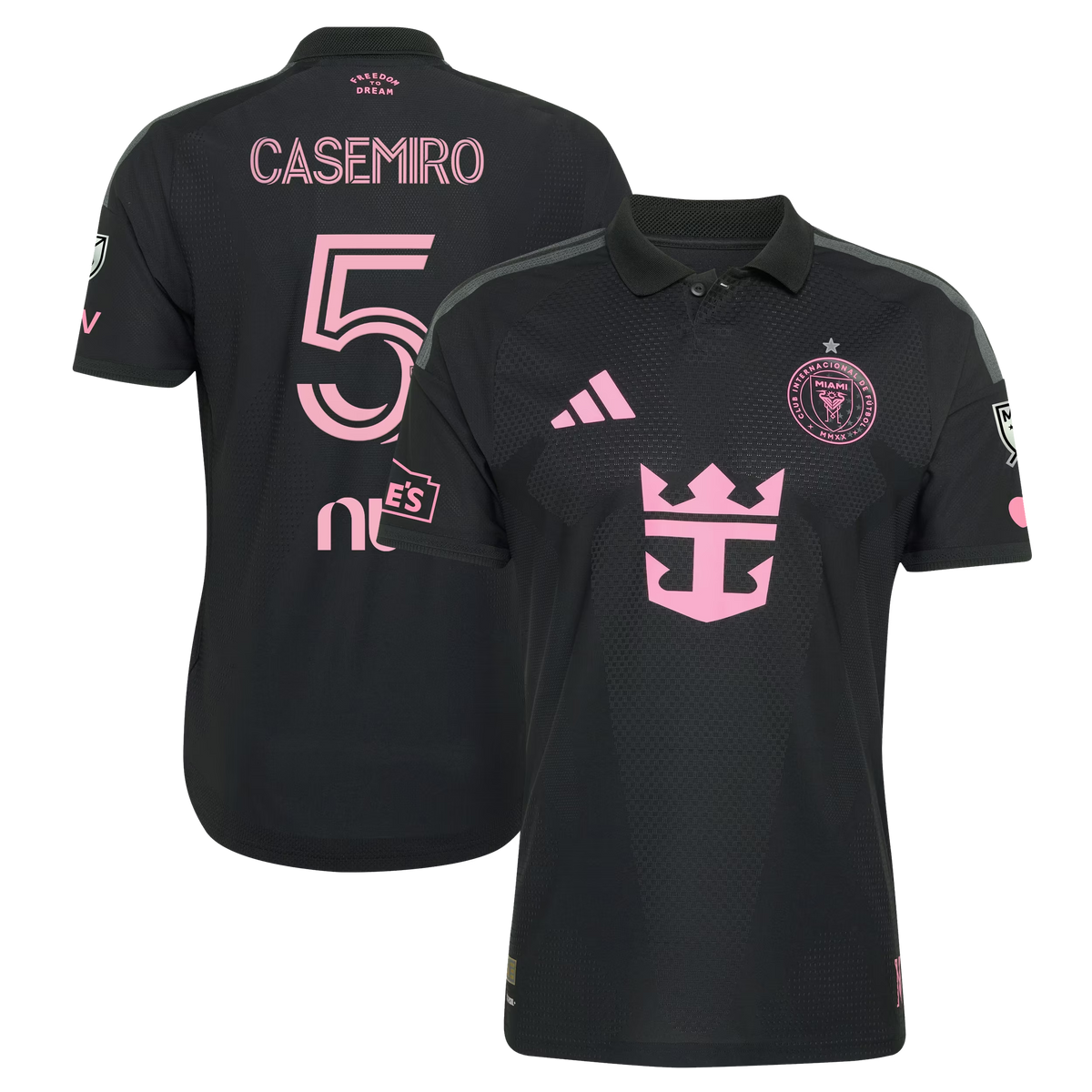 Casemiro Inter Miami CF 2026 Presagio On-Field Jersey - Black