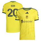Edvard Tagseth Nashville SC 2026 The Reverb Kit On-Field Patch Jersey - Yellow