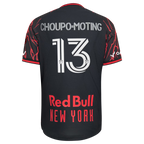 Eric Maxim Choupo-Moting New York Red Bulla 2026 The Rooted Kit On-Field Patch Jersey - Black