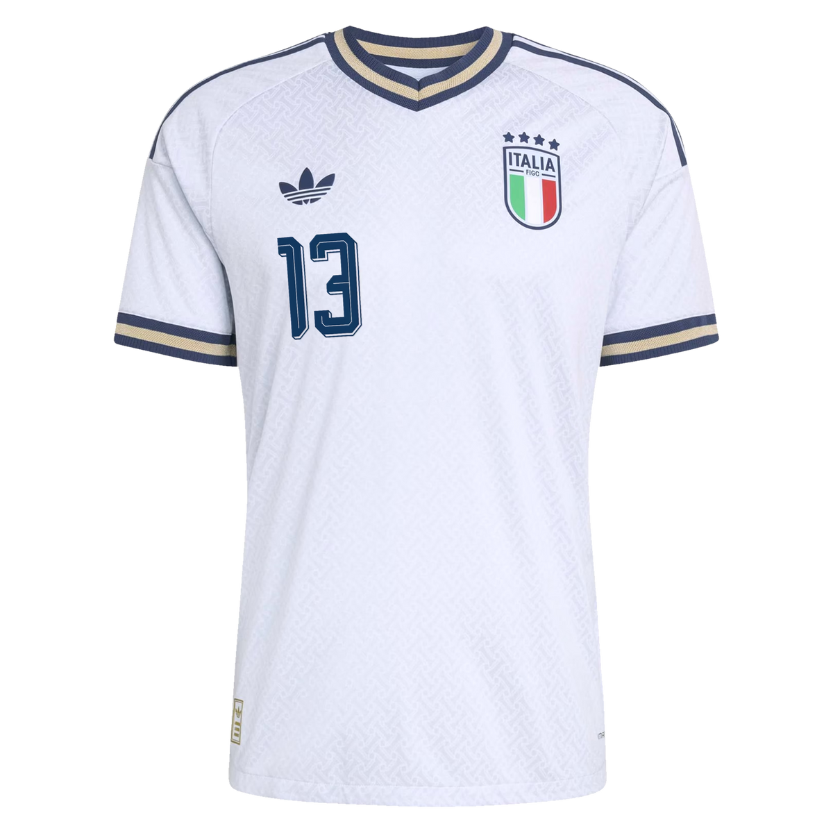 Riccardo Calafiori Italy National Team 2026 Away On-Field Jersey - Light Blue