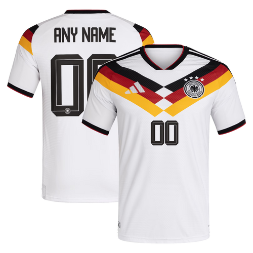 Germany National Team 2026 Home On-Field Custom Jersey - White