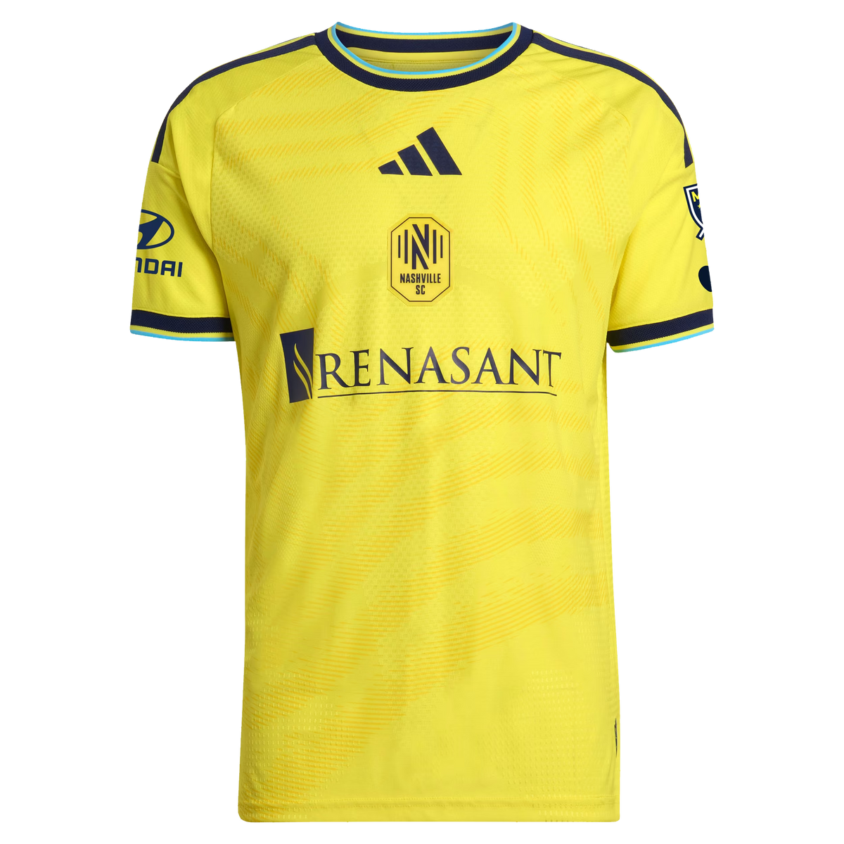 Hany Mukhtar Nashville SC 2026 The Reverb Kit On-Field Patch Jersey - Yellow