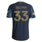 Quinn Sullivan Philadelphia Union 2026 1776 Kit On-Field Patch Jersey - Navy