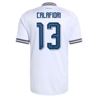 Riccardo Calafiori Italy National Team 2026 Away On-Field Jersey - Light Blue