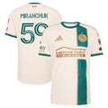 Aleksei Miranchuk Atlanta United FC 2026 Spirit of '96 On-Field  Patch Jersey - Tan