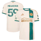 Aleksei Miranchuk Atlanta United FC 2026 Spirit of '96 On-Field  Patch Jersey - Tan